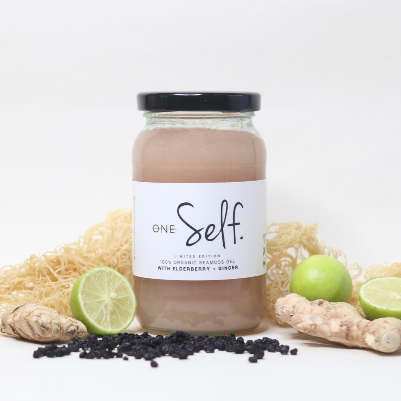 Sea Moss Gel with Elderberry + Ginger feature image